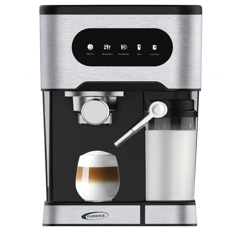 Machine a Café Expresso Et Capsule 1350W 5En1-Florence HK-459