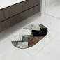 Tapis Salle de Bain Antidérapant Ovale