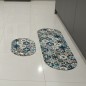 Set de 2 Tapis Salle de Bain Antidérapants