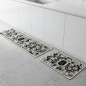 Set de 2 Tapis Salle de Bain Antidérapants
