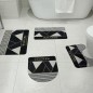 Set de 4 Tapis Salle Bain Antidérapants