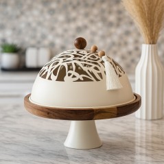 Cloche à Gâteaux 28 cm sur Pied