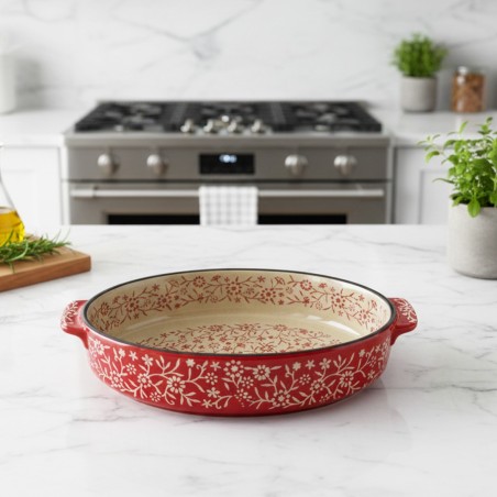 Plat à Four Ovale 22x14 cm en Céramique