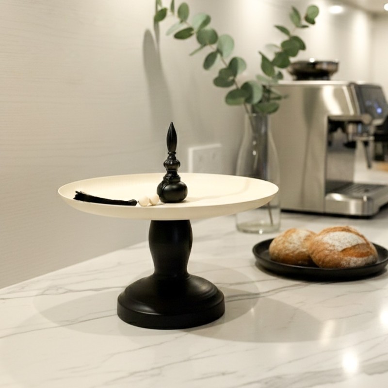 Présentoir à Gâteaux 26 cm en Bois