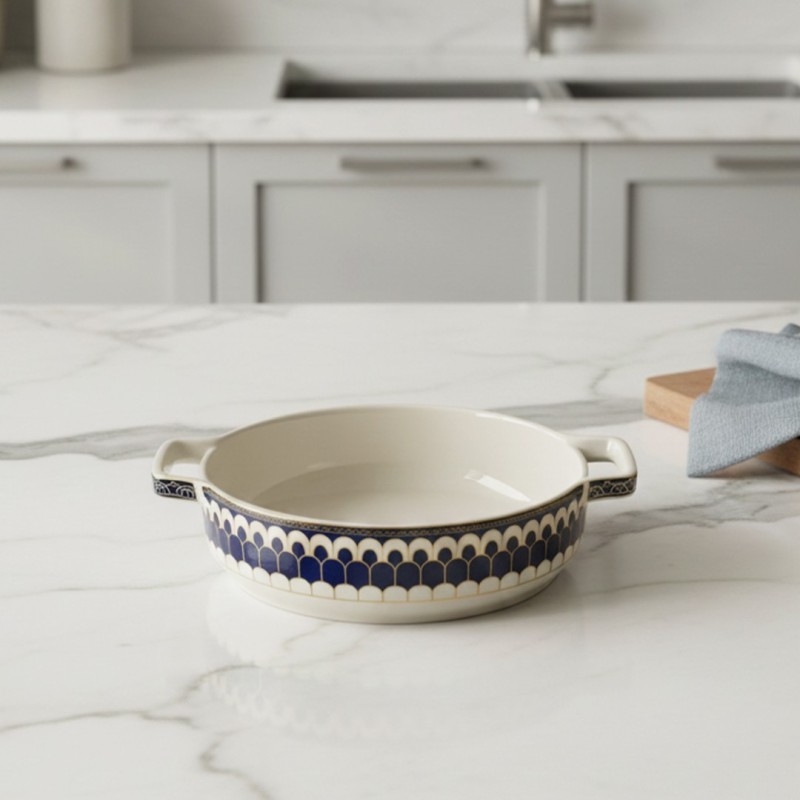 Plat à Four Rond 19 cm en Céramique