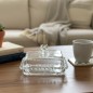 Beurrier en Verre Transparent