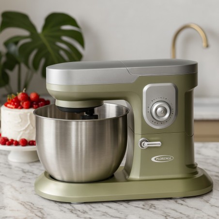 Robot Pétrin 6,5L 1600W Vert - Florence GM-M061C