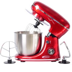 Robot Pétrin 1300W 5L Rouge - Florence 6484A