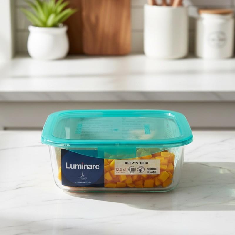 Boîte Alimentaire 15x15 cm Rectangulaire - Luminarc