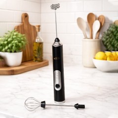 Mixeur à Café 2en1 4W Noir - Florence HK440