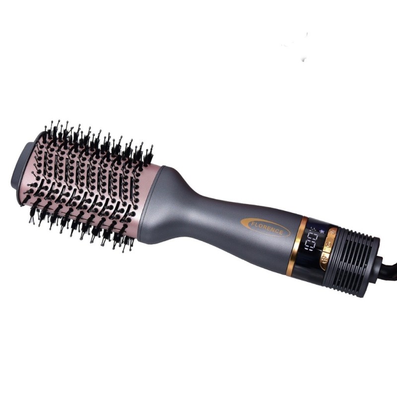 Brosse Coiffante 1000W Avec Afficheur Température  - Florence HK449-2