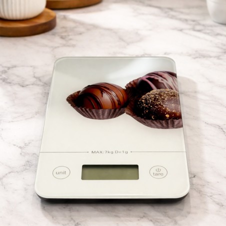 Balance de Cuisine Électronique en Verre