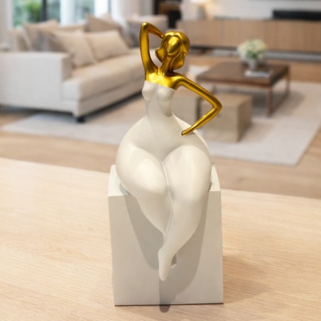 Statue Décorative Femme Moderne en Rèsine