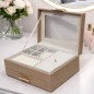 Coffret à Bijoux avec Miroir et Tiroir Coffret à Bijoux avec Miroir et Tiroir