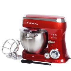 Robot Pétrin 1500W 8,5L Rouge - Lexical LMB-1850-8