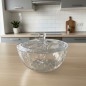 Bonbonnière en Verre 25 cm Transparente avec Couvercle