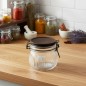 Bocal de Rangement en Verre 10 cm avec Couvercle Hermétique