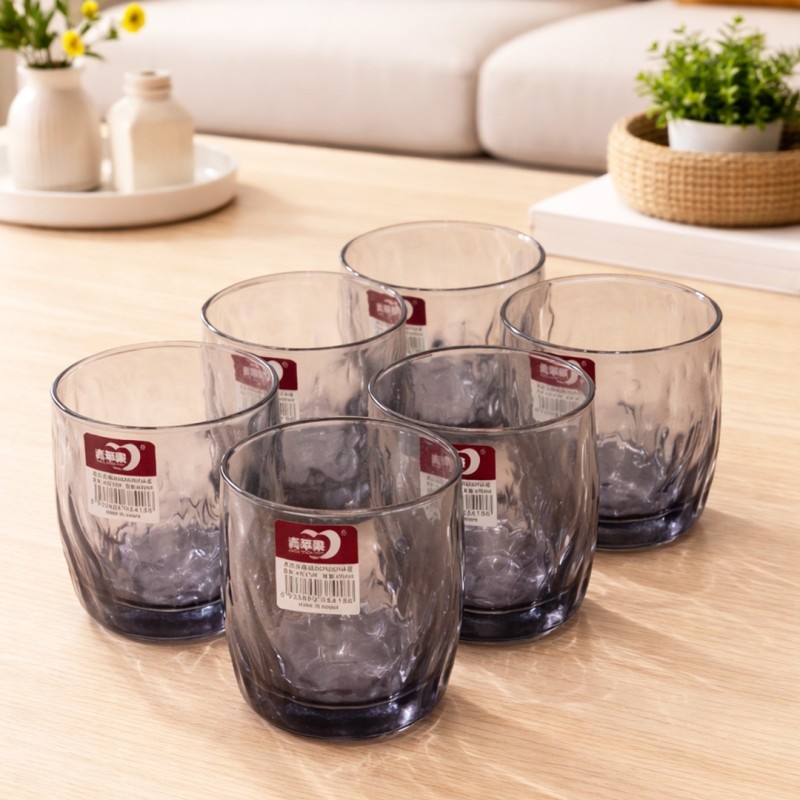 Service de Verres à Eau en Verre 6 Pièces Service de Verres à Eau en Verre 6 Pièces