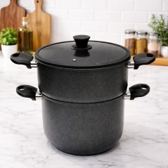 Couscoussier 6L en Granite Gris - MCS