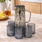 Service à eau 7 Pièces Avec Carafe en Verre