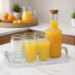 Service à Eau en Verre 7 Pièces