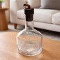 Carafe en Verre 1L avec Bouchon Design