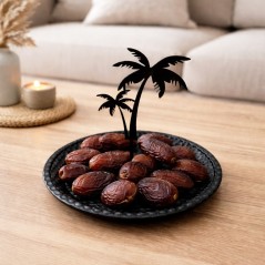 Plateau Décoratif avec Palmier