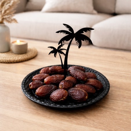 Plateau Décoratif avec Palmier