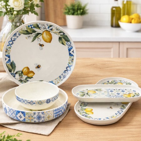 Service de Table 28 Pièces en Porcelaine