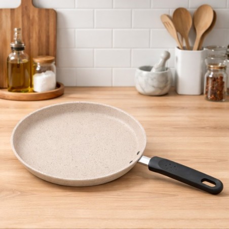 Crêpière en Granite Ø25 cm Crème - MCS