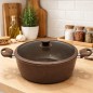 Faitout 28 cm en Granite Marron - MCS