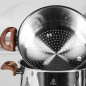 Couscoussier 6L 22 cm Inox 18/10 Manche Effet Bois - Falez