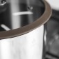 Couscoussier 6L 22 cm Inox 18/10 Manche Effet Bois - Falez