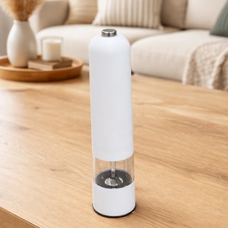 Moulin à Épices Électrique Blanc