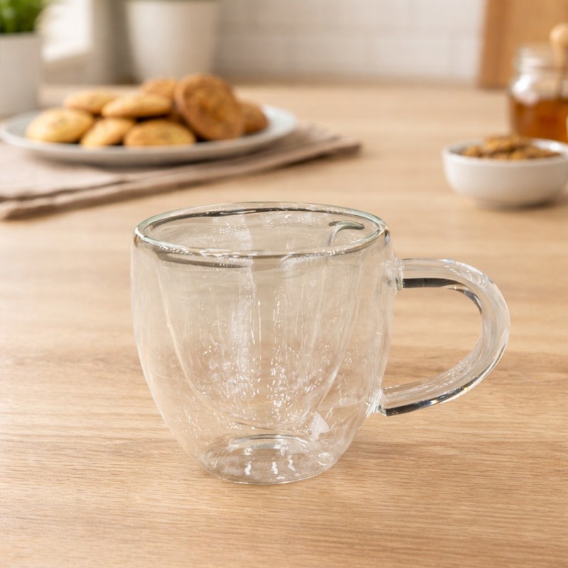 Tasse en Verre Double Paroi