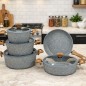 Batterie de Cuisine en Granite 9 Pièces - Falez
