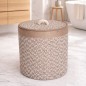 Panier à Linge Rond 26×25 cm Tressé en Corde