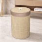 Panier à Linge Rond 44×29 cm Tressé en Corde Panier à Linge Rond 44×29 cm Tressé en Corde