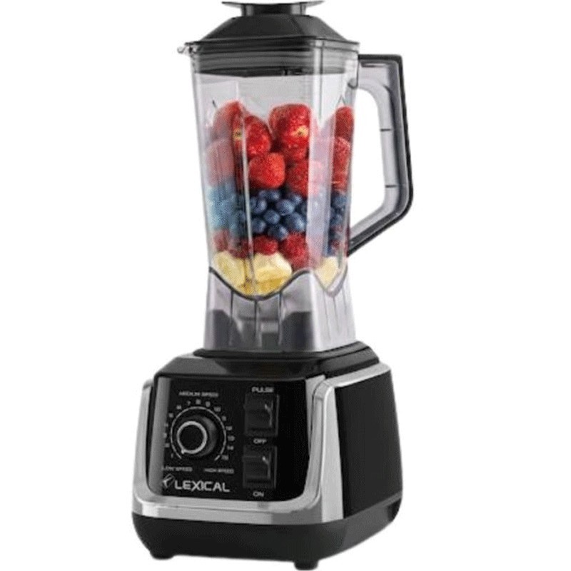 Blender 1500W 2.5L 15 Vitesses Noir - Lexical LBL-1570