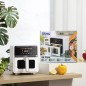 Air Fryer Intelligente 5L 1400W Écran LED - DSP KB2190