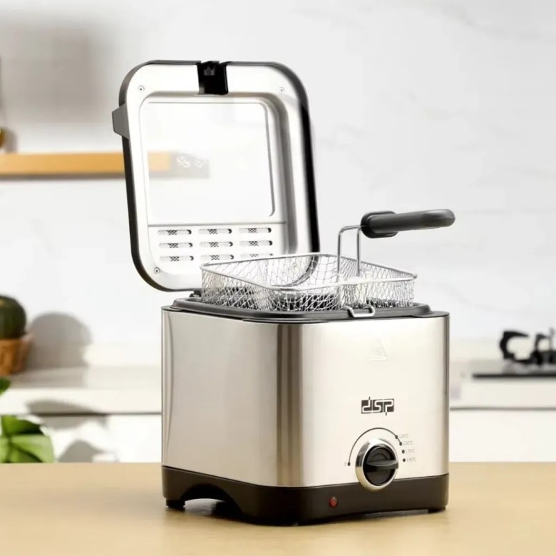 Friteuse électrique 1,5L 1000W - DSP KB2187 Friteuse électrique 1,5L 1000W - DSP KB2187