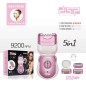 Épilateur 5en1 Rechargeable 5W Rose - DSP 70166