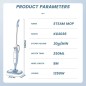 Aspirateur Vapeur 1250W 350ML - DSP KD2036