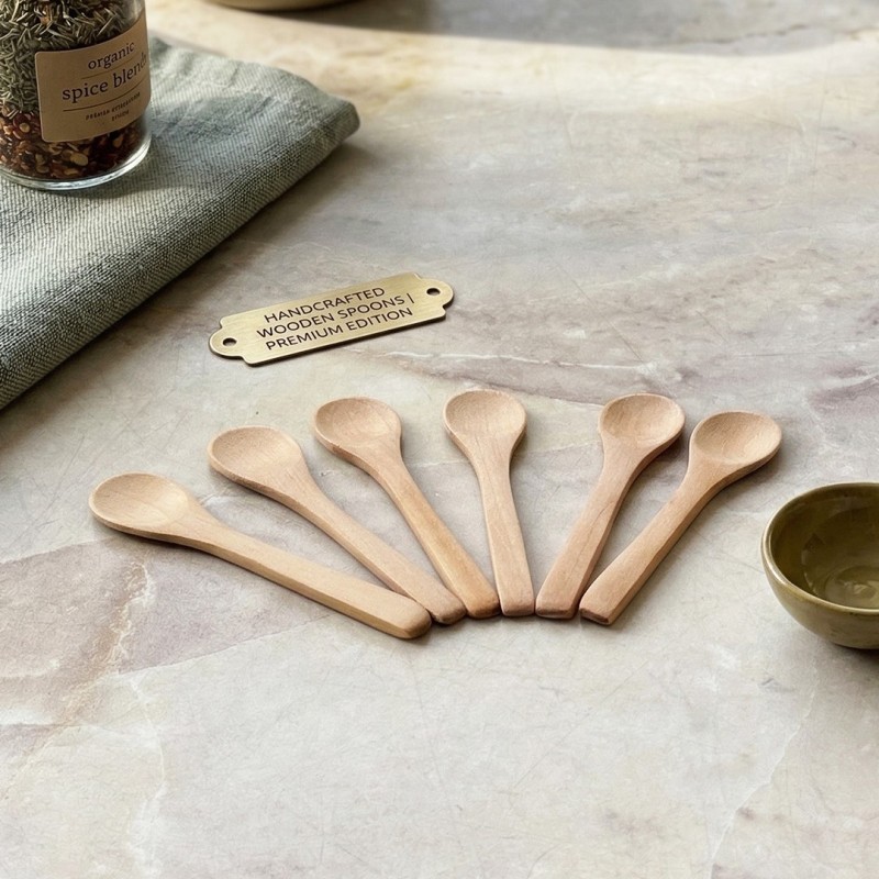 CUILLERE 6PCE EN BOIS