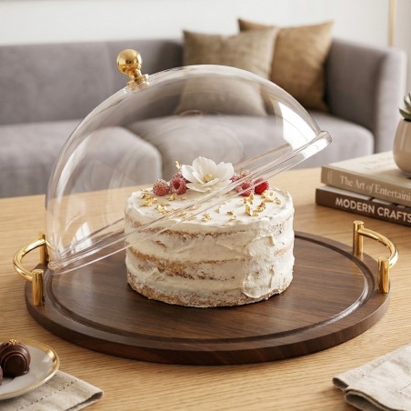 Cloche à Gâteaux avec Plateau 37 cm