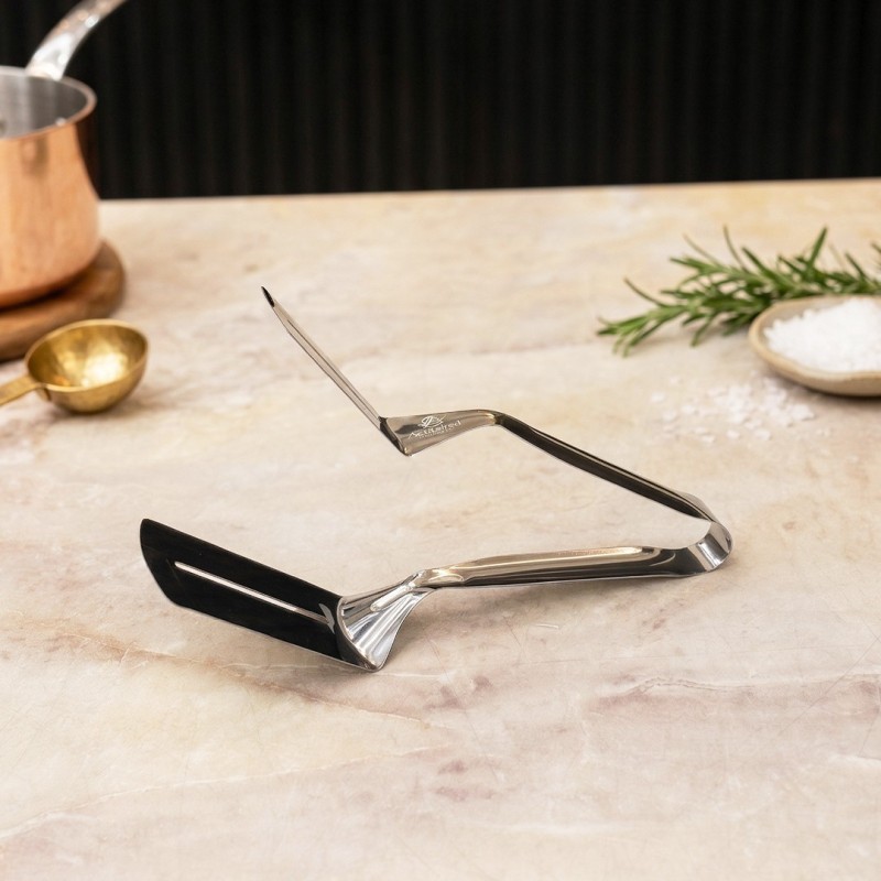 Pince de cuisine 2en1 en Inox