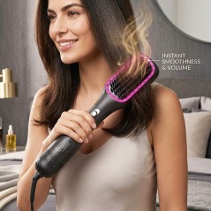 Brosse Coiffante 1000W Avec Afficheur Température - Florence HK449-2