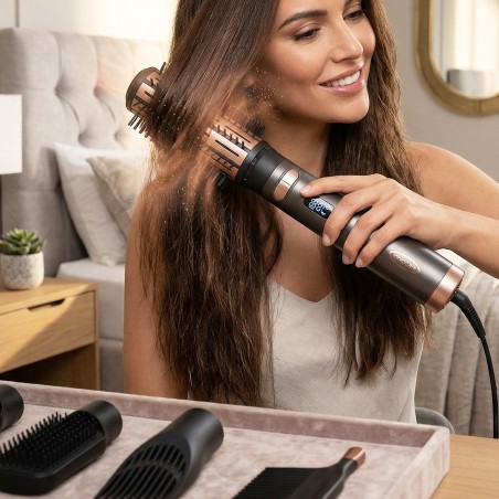 Brosse Cheveux Multifonction 1000W 8en1 – Florence HK401