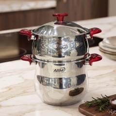 Couscoussier 8L en Inox 18/10 - ABM