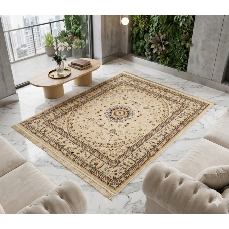 Tapis Salon en Laine 200x260 cm Ayma D4